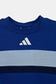 Chlapec Detské bavlnené tričko adidas JC7470 modrá
