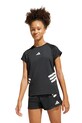 Дитяча футболка adidas чорний JJ0995