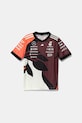adidas Performance tricou copii MERCEDES print burgundia JZ6209
