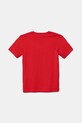 adidas Performance tricou de bumbac pentru copii SWITZERLAND JZ9002 rosu AW25