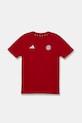 adidas Performance tricou de bumbac pentru copii FCK IT4138 rosu AW25