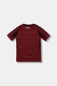 adidas Performance t-shirt dziecięcy ACSP IT4381 bordowy AW25