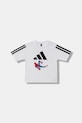 Detské tričko adidas Marvel JM0806 biela AW25