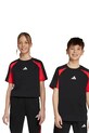 adidas tricou de bumbac pentru copii print negru JM1629