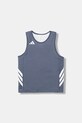 adidas Originals top dziecięcy aplikacja szary JM5135
