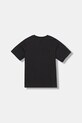 Детска памучна тениска adidas x Smiley JN2160 черен AW25