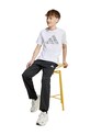 adidas t-shirt bawełniany dziecięcy JV5077