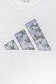 adidas tricou de bumbac pentru copii alb JV5077