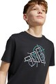 Дитяча бавовняна футболка adidas JV5104