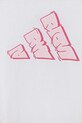 adidas tricou de bumbac pentru copii alb JV5105