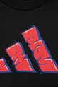 Chłopiec adidas t-shirt bawełniany dziecięcy JV5106 czarny