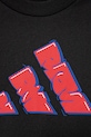 adidas t-shirt bawełniany dziecięcy czarny JV5106