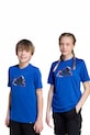 adidas t-shirt dziecięcy wzorzyste niebieski JV5183