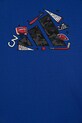 Chłopiec adidas t-shirt dziecięcy JV5183 niebieski