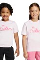 adidas tricou de bumbac pentru copii print roz JV5258