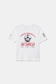 adidas Originals gyerek pamut póló pamut fehér JV7694