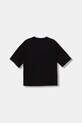 adidas Originals t-shirt bawełniany dziecięcy JV7777 czarny AW25