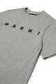 Deklice Bombažna kratka majica Marni MT135U T-SHIRT M002MV siva