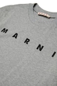 Marni t-shirt bawełniany MT135U T-SHIRT szary M002MV