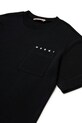 Chłopiec Marni t-shirt MT272U T-SHIRT M01415 czarny
