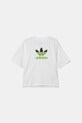 adidas Originals gyerek pamut póló pamut fehér JV8555