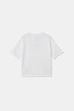 adidas Originals gyerek pamut póló JV8555 fehér AW25