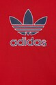 Chłopiec adidas Originals t-shirt bawełniany dziecięcy JV8556 czerwony