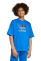 Детска памучна тениска adidas Originals JV8557