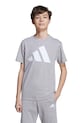 adidas t-shirt bawełniany dziecięcy szary JV9869