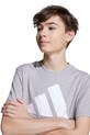 Дитяча бавовняна футболка adidas JV9869