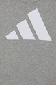 Chłopiec adidas t-shirt bawełniany dziecięcy JV9869 szary