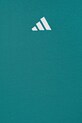 Chłopiec adidas t-shirt bawełniany dziecięcy JW0005 turkusowy