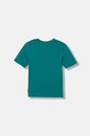 adidas tricou de bumbac pentru copii JW2415 turcoaz AW25