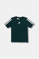 Детска тениска adidas щампа зелен JW2527