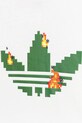 Băieți adidas Originals tricou de bumbac pentru copii JW5326 bej