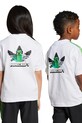Детская хлопковая футболка adidas Originals JW5329 белый