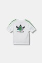 Παιδικό βαμβακερό μπλουζάκι adidas Originals JW5329 λευκό AW25
