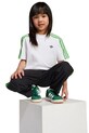 Детская хлопковая футболка adidas Originals JW5329