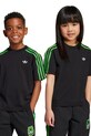 Detské bavlnené tričko adidas Originals bavlna čierna JW5330