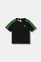 adidas Originals t-shirt in cotone per bambini JW5330 nero AW25