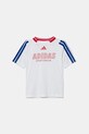 adidas gyerek póló nyomtatásos fehér JW7418