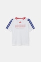adidas tricou copii JW7418 alb AW25