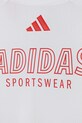Момче Детска тениска adidas JW7418 бял