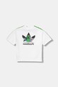 adidas Originals t-shirt bawełniany dziecięcy nadruk biały JW7750