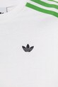 Chłopiec adidas Originals t-shirt bawełniany dziecięcy JW7750 biały