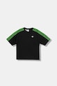 Памучна тениска adidas Originals памук черен JW7751