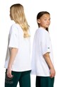 Detské bavlnené tričko adidas Originals JW7846 biela
