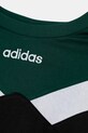 Detské bavlnené tričko adidas Originals čierna JW9123