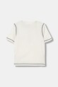 Дитяча бавовняна футболка adidas Originals JX5265 бежевий AW25