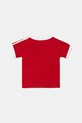 adidas Originals tricou de bumbac pentru copii JY0146 rosu AW25